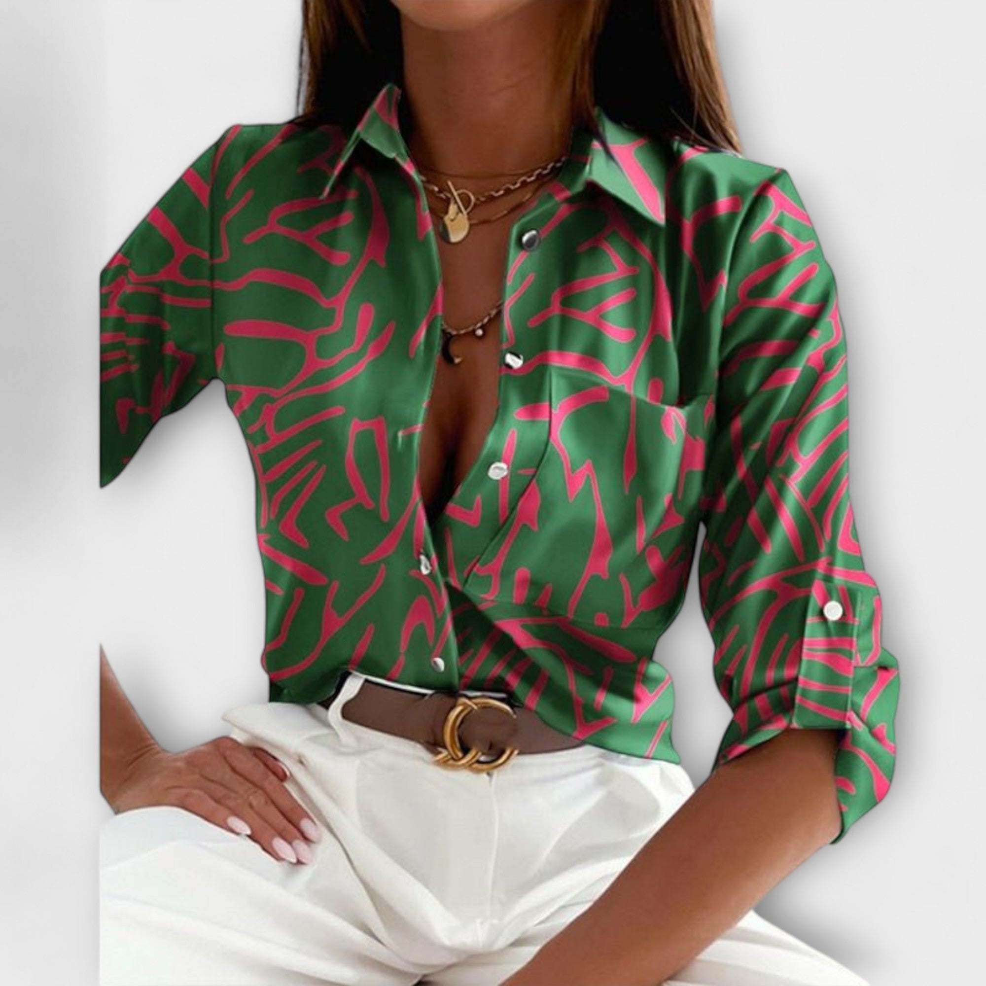 Romina | Blusa clàssica amb coll